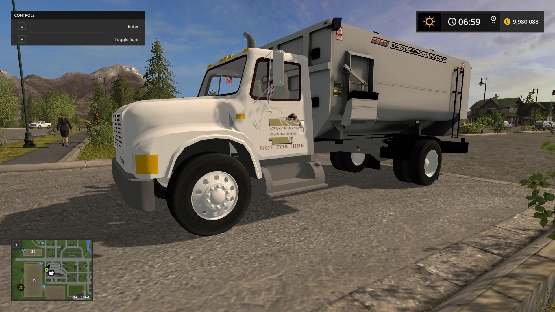 International Feed Truck v1.0 Mod Farming Simulator 2022 / 19 mod