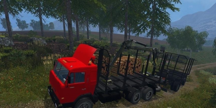 forestry kamaz 54115 forest trailer v1 0 mod 740x372
