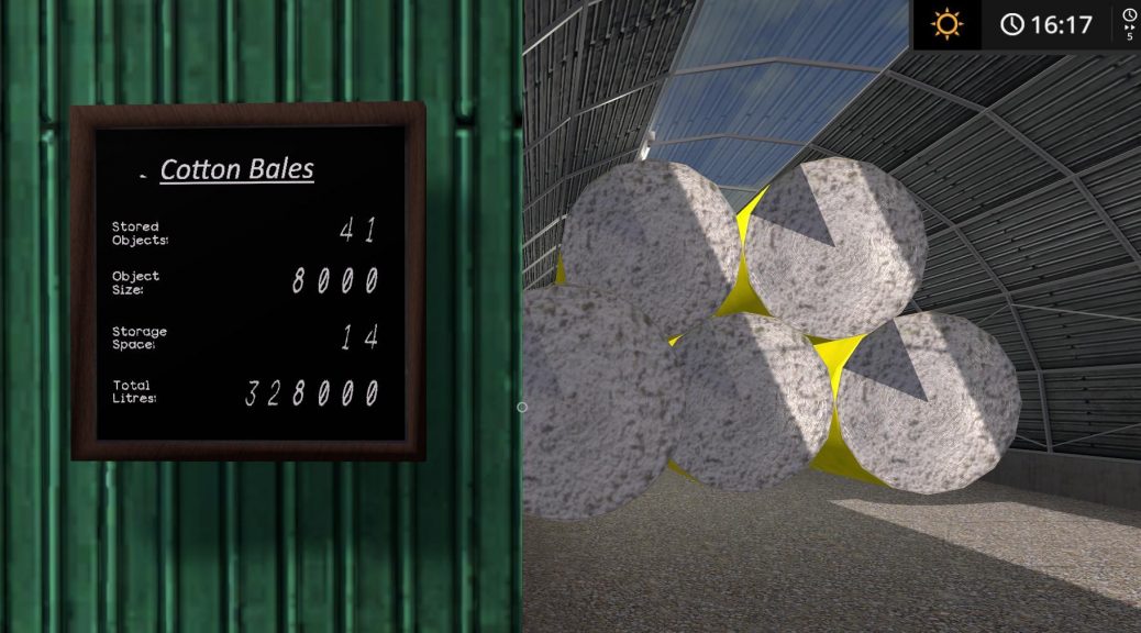 LARGE BALE STORAGE Buildings Final v1.0.2.0 MOD - Farming Simulator 2022 / 19 mod