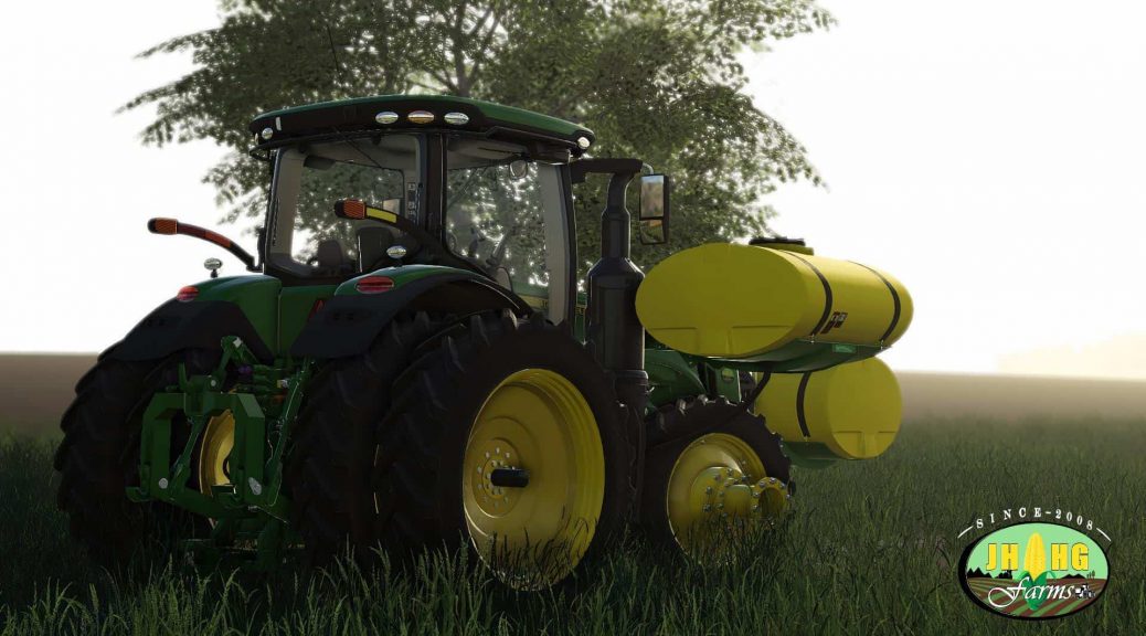 John Deere 8R US Series 2018 v3.1 Mod - Farming Simulator 2019 / 19 mod