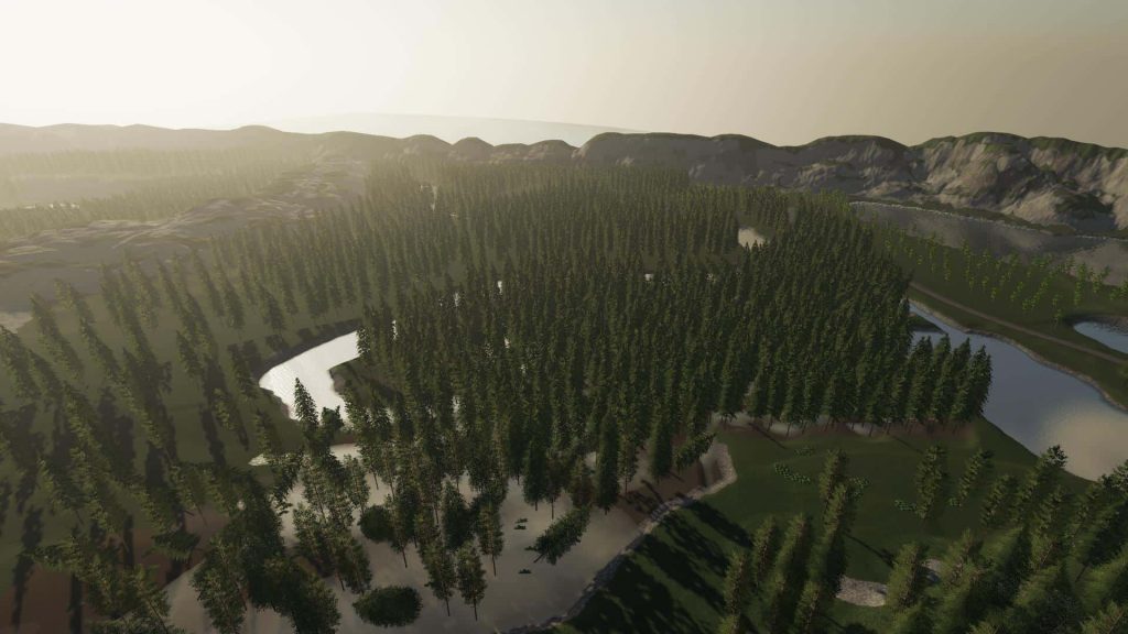 NorskSkog – Forestry Map v1.0.0.0 Mod - Farming Simulator 2019 / 19 mod