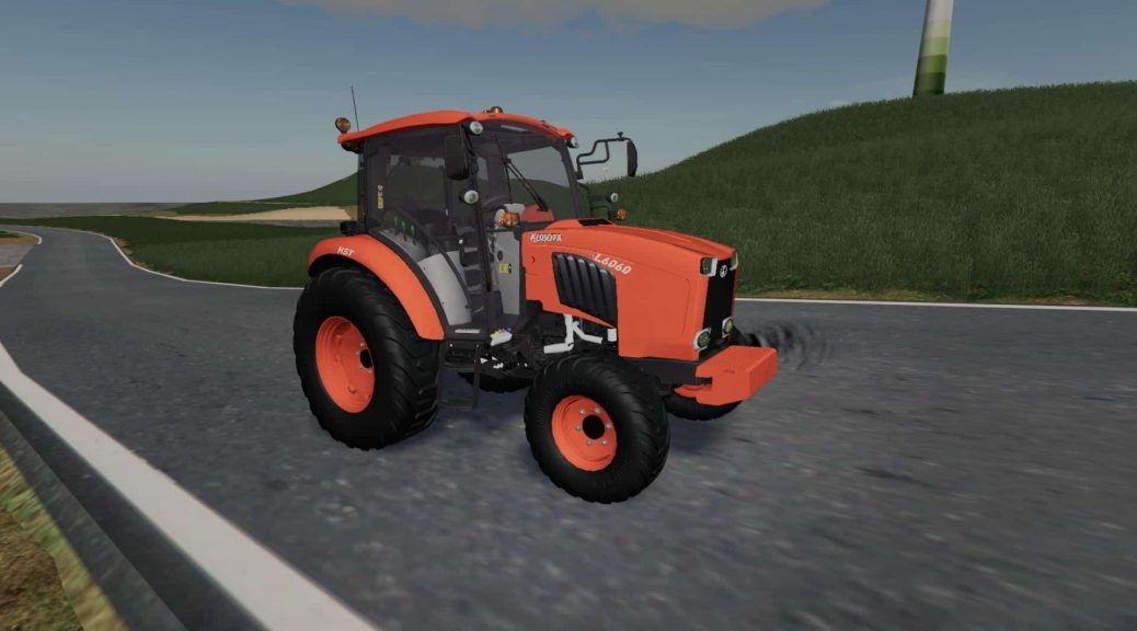 Kubota L6060 Fixed Texture V10 Mod Farming Simulator 2022 19 Mod