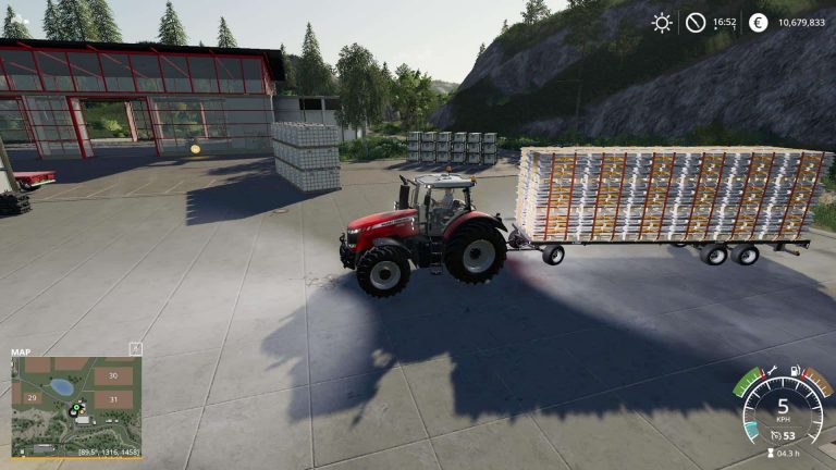Autoload Pack With 3 Tiers Of Pallet Loading v1.0.0.1 MOD - Farming