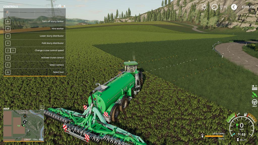 Guidance Steering (GPS) v1.0 FS19 - Farming Simulator 2022 / 19 mod