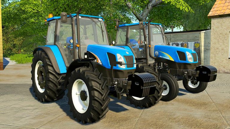 New Holland TL A T5000 V1 0 Tractor Farming Simulator 2022 19 Mod