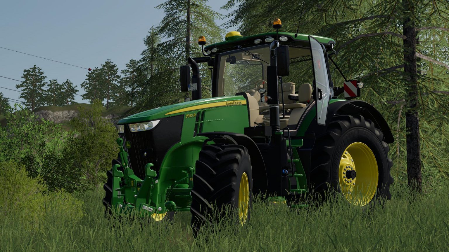 John Deere 7r With Sic Including Sound V10 Fs 19 Farming Simulator