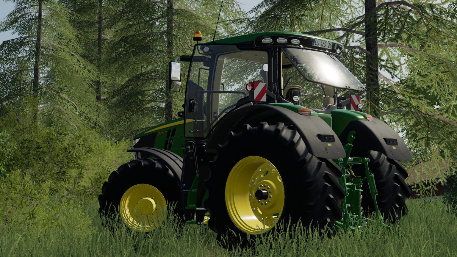 John Deere 7r With Sic Including Sound V10 Fs 19 Farming Simulator