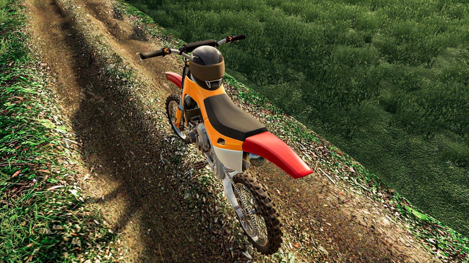 Motocross Dirt Bike v1.0 Mod Farming Simulator 2022 / 19 mod