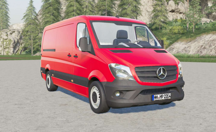 Mercedes Benz Sprinter 313 Cdi Br 906 2013 Fs 19 Farming Simulator 2019 19 Mod