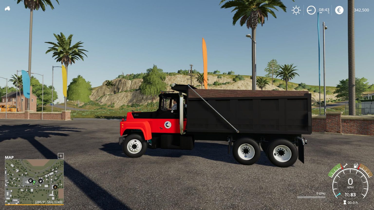 fs19 dump truck