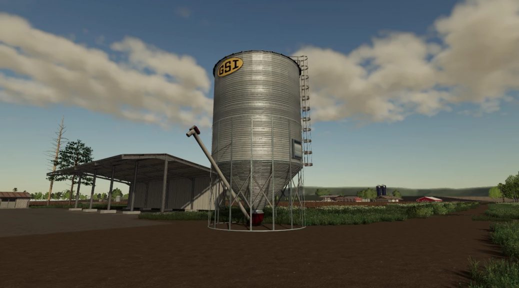 GSI Grain Storage Silo (GtX Script Version) v1.0 Object - Farming Simulator 2022 / 19 mod