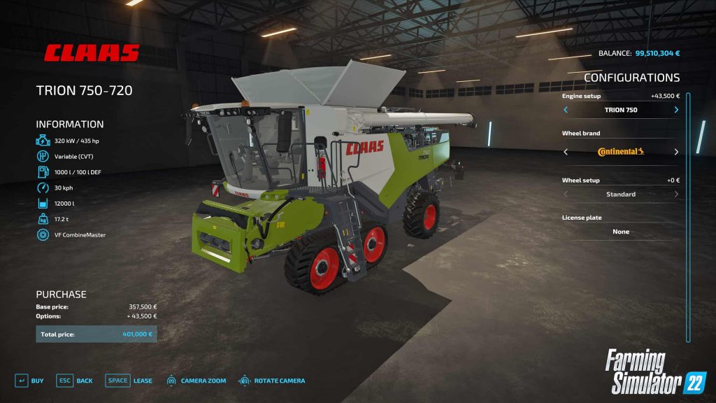 CLAAS TRION is coming to Farming Simulator 22 