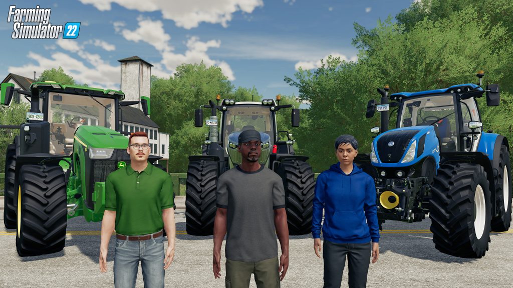 Cross-platform multiplayer: Play FS22 with all of your friends! 