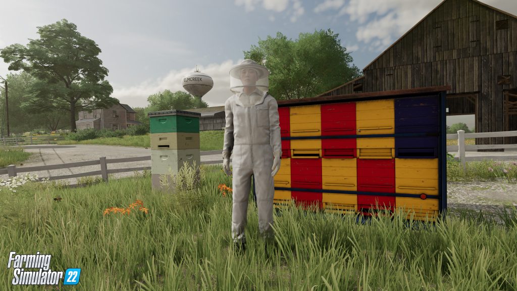Farming Simulator 22: Beekeeper and bee hives 