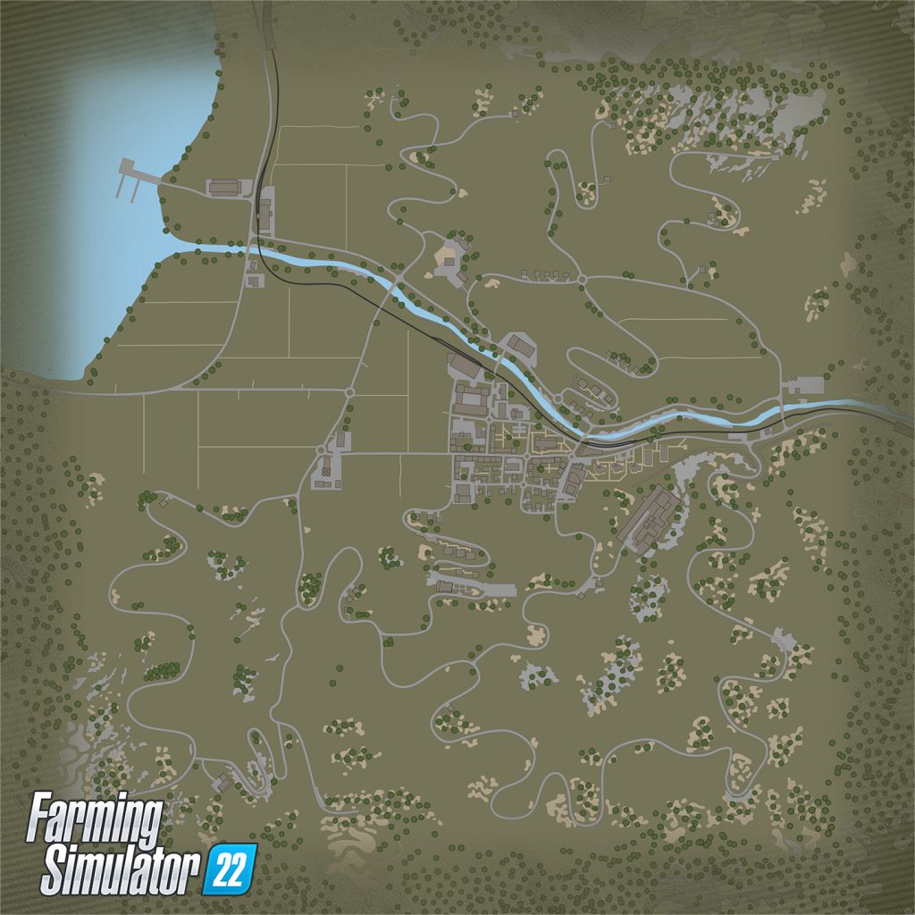 Erlengrat alpine map in FS22 (screenshots) 
