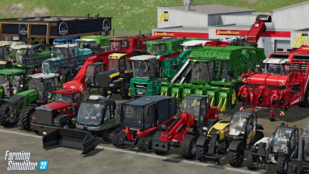 Farming Simulator 22 - Vehicles Garage Trailer 
