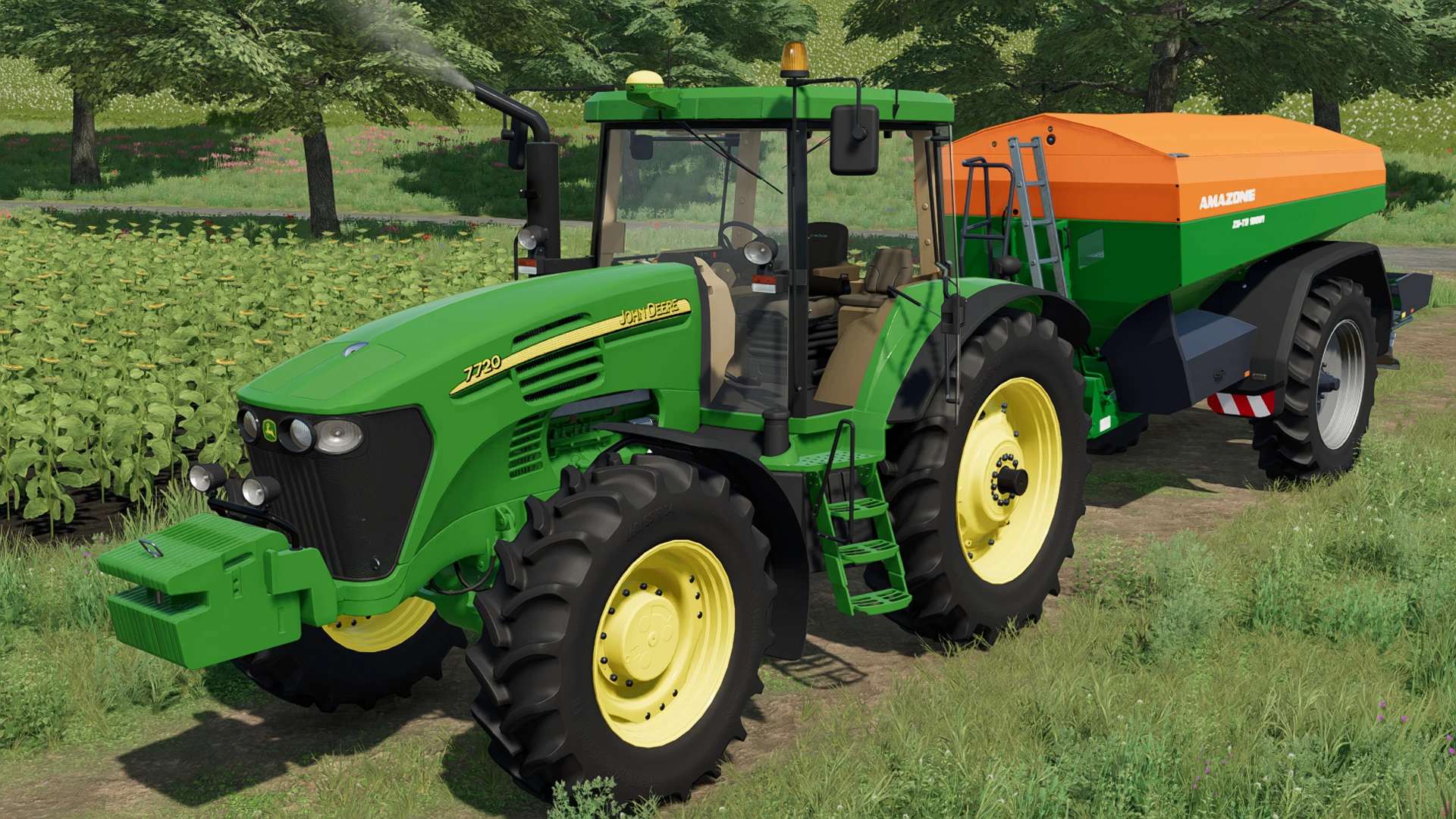 John Deere 7020 V1 0 0 0 Tractor Farming Simulator 2022 19 Mod