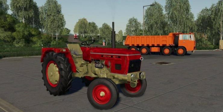 Zetor 4911 v1.0 Mod - Farming Simulator 2022 / 19 mod