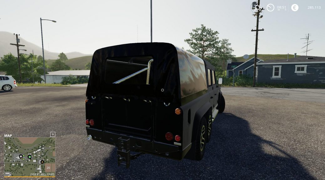 Land Rover Defender 110 v1.0 Mod - Farming Simulator 2022 / 19 mod