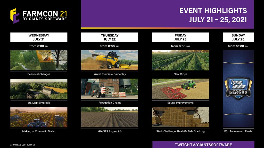 FarmCon: Tune in, today, and win Farming Simulator 22! 