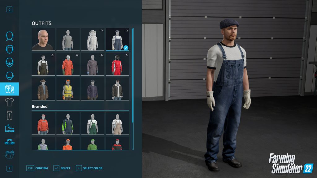 Look at the new character creator in FS22! 