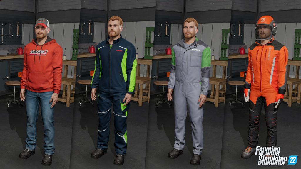 Look at the new character creator in FS22! 