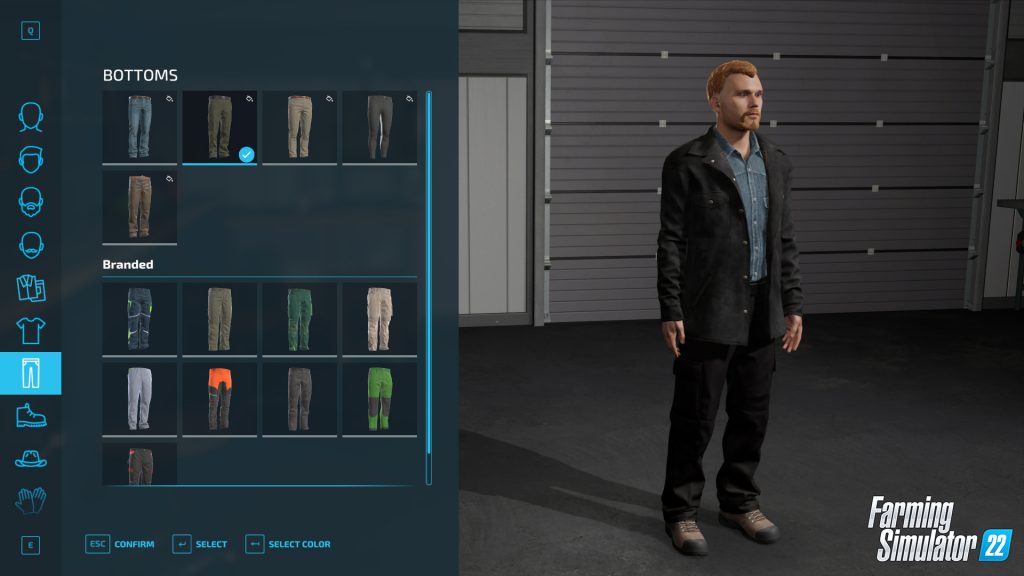 Look at the new character creator in FS22! 