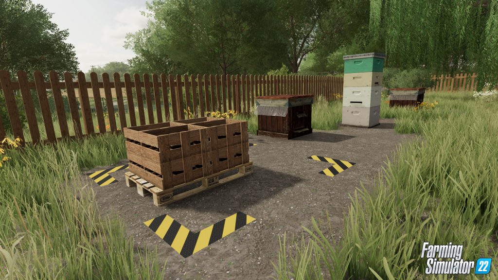 Farming Simulator 22: Beekeeper and bee hives 