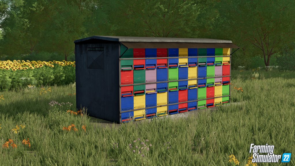 Farming Simulator 22: Beekeeper and bee hives 