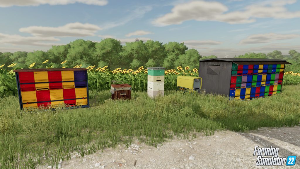 Farming Simulator 22: Beekeeper and bee hives 