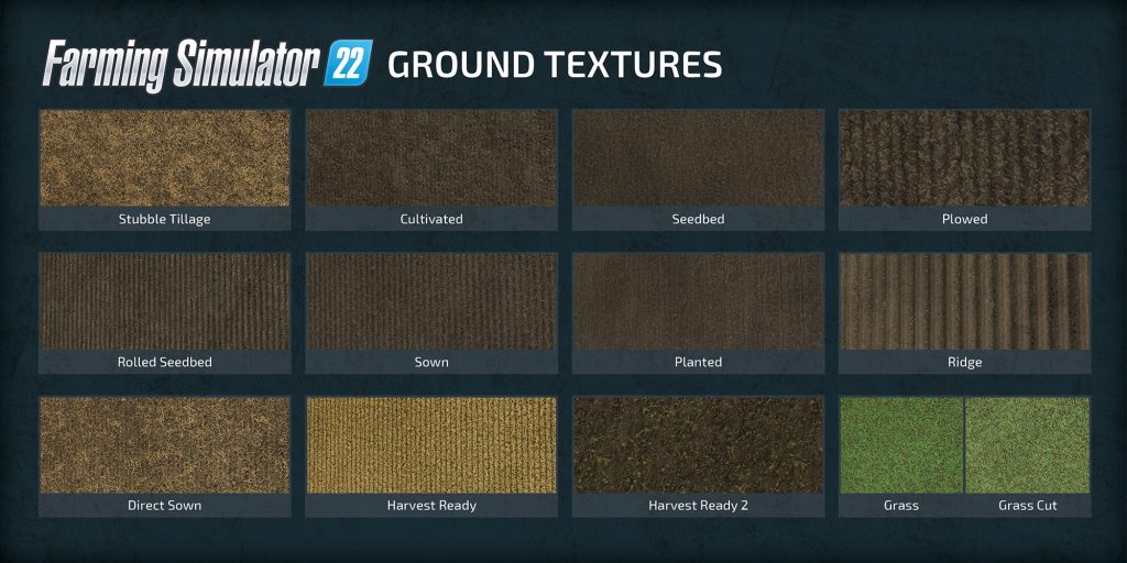 Farming Simulator 22: New ground working systems and textures 