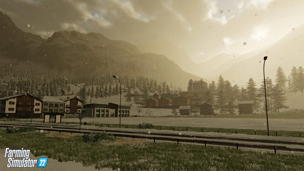 Erlengrat alpine map in FS22 (screenshots) 
