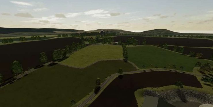 Map Moorgrund v1.0.0.3 for FS22 - Farming Simulator 2022 / 19 mod