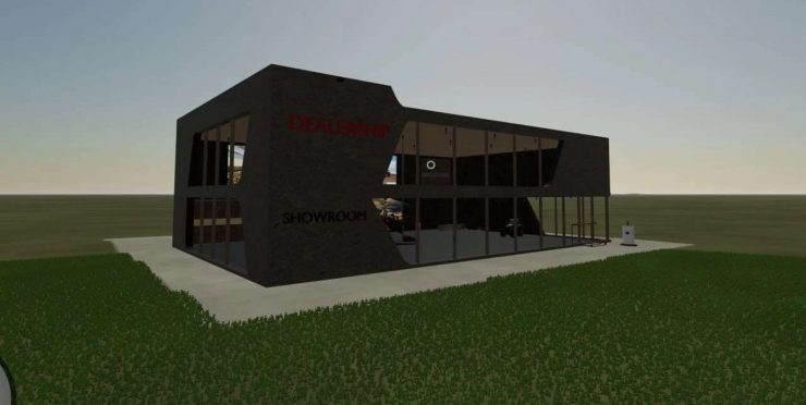 NoWoodz Dealership/Showroom v1.0.0.0 for FS22 - Farming Simulator 2022 ...